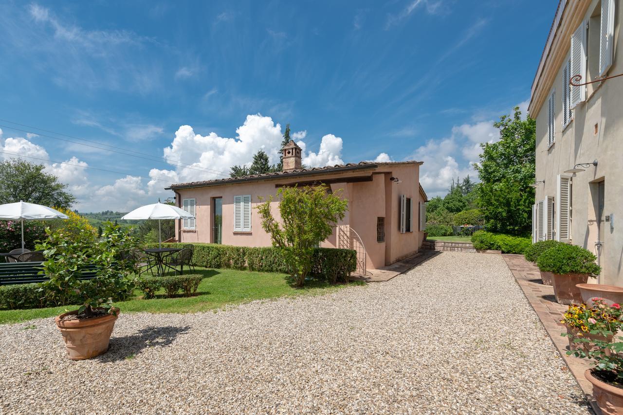 Villa Il Borghetto Siena Bagian luar foto