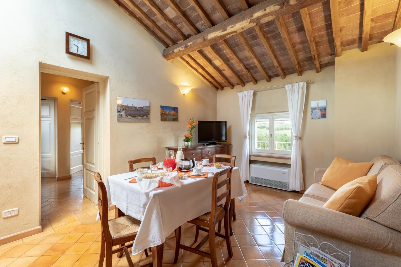 Villa Il Borghetto Siena Bagian luar foto