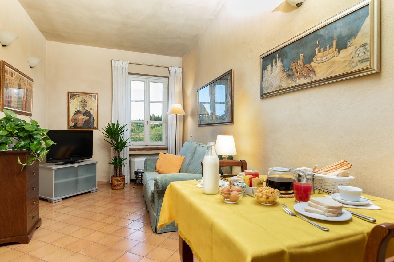 Villa Il Borghetto Siena Bagian luar foto