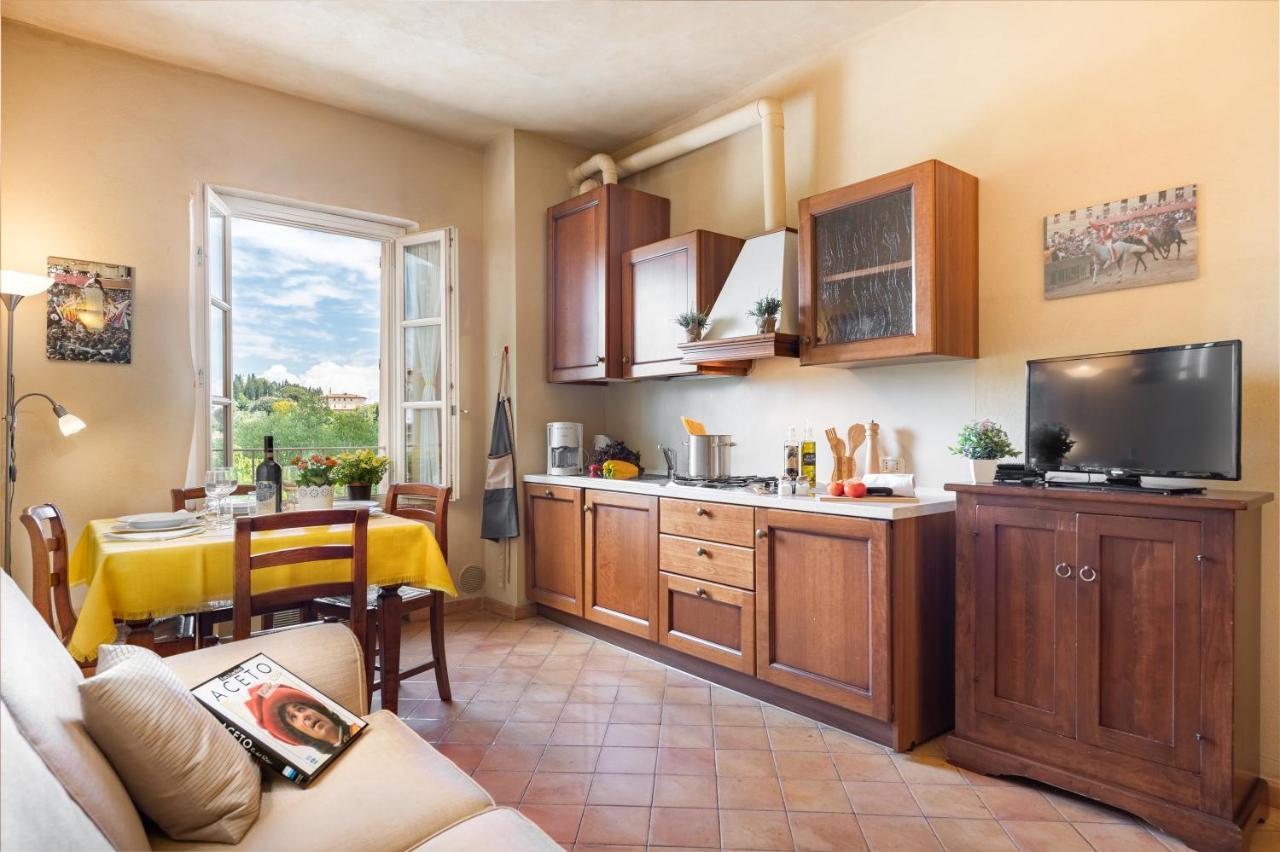 Villa Il Borghetto Siena Bagian luar foto